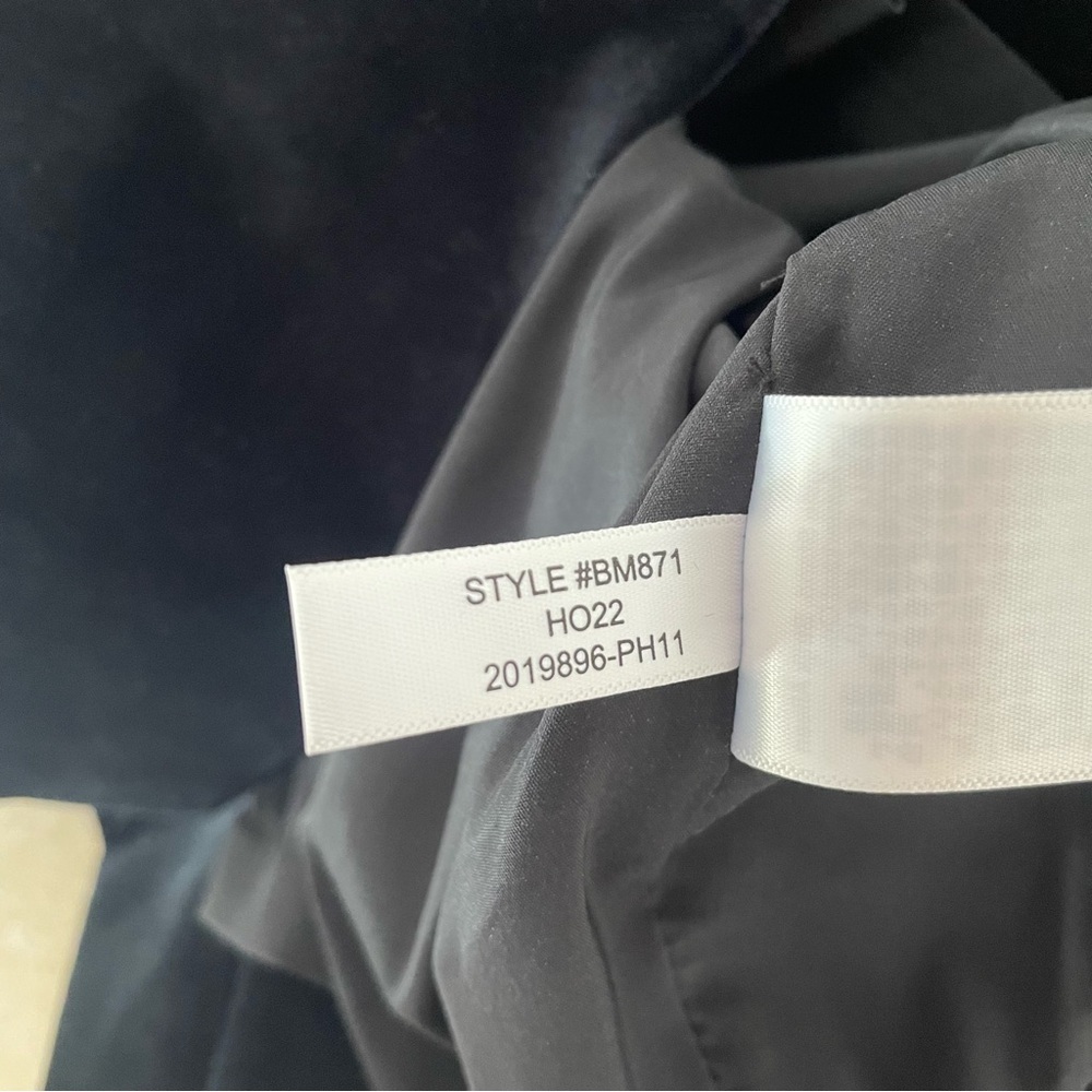 J. Crew square neck sheath dress in stretch velvet black 37517 - Picture 10 of 13